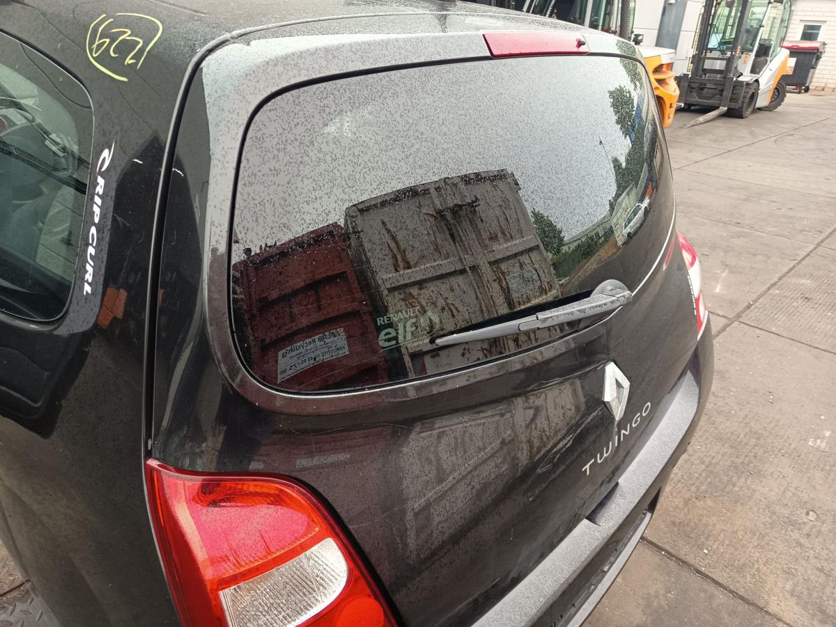 Renault Twingo II original Heckklappe mit Scheibe 676 Perlmuttschwarz Bj 2011