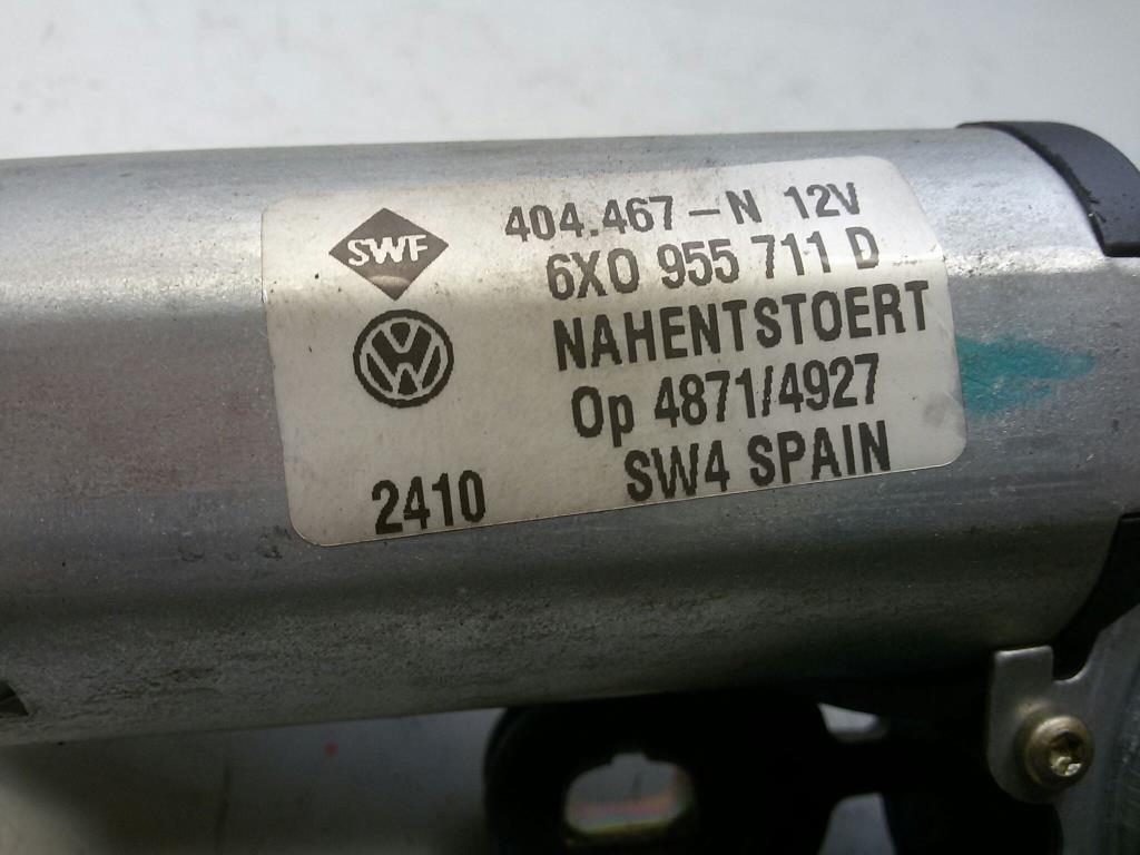 VW Lupo 6X0955711D Heckwischermotor Wischermotor hinten 1.0 37kw AUC BJ2000