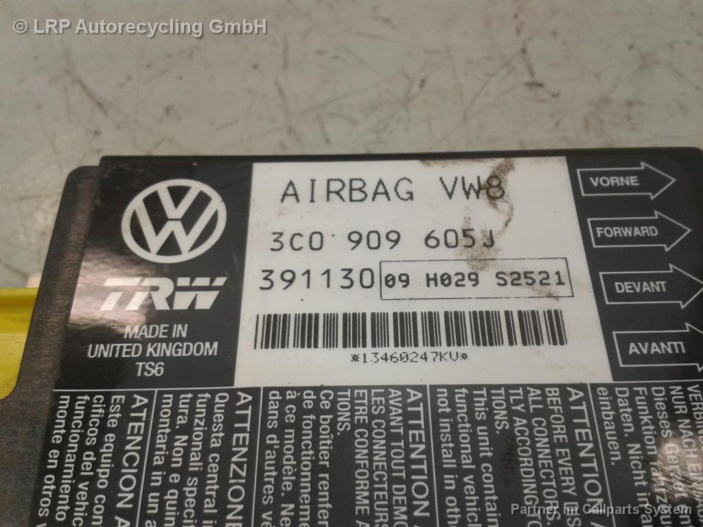 VW Passat 3C Steuergerät Airbag BJ2006