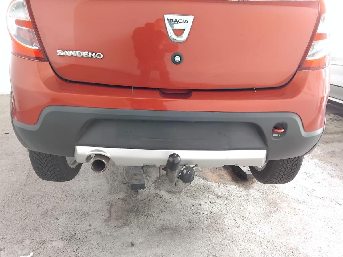 Dacia Sandero 1 Stepway orig Sto&szlig;f&auml;nger Sto&szlig;stange hinten BJ2010 TEB76-Rouge de Feu