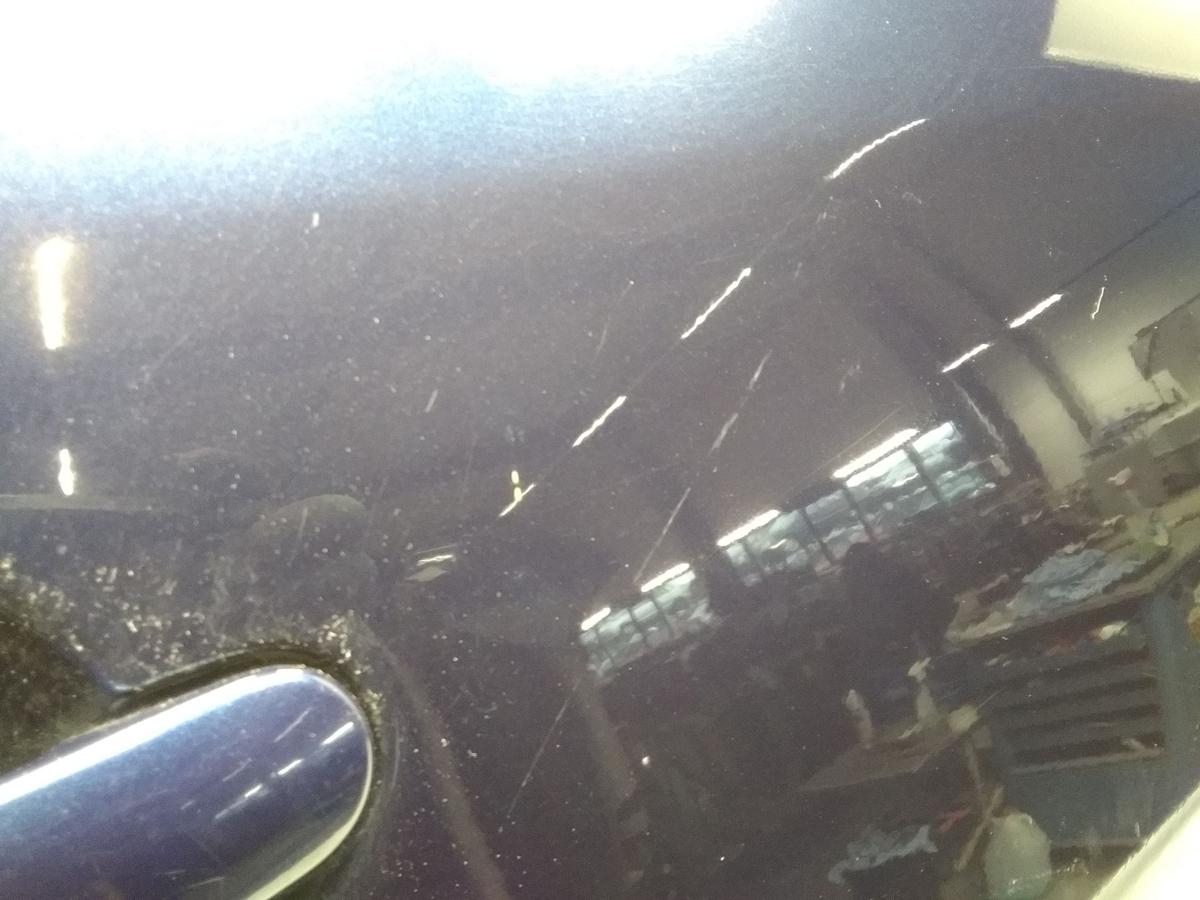 Skoda Fabia 2 5J Tür vorn rechts Beifahrertür stormblaumetallic 9462 Bj.2008