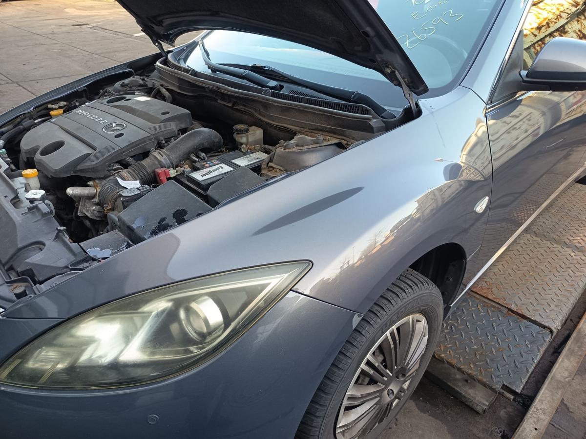 Mazda 6 GH original Kotfl&uuml;gel links Seitenteil Fahrer 32S Galaxisgrau Bj 2009