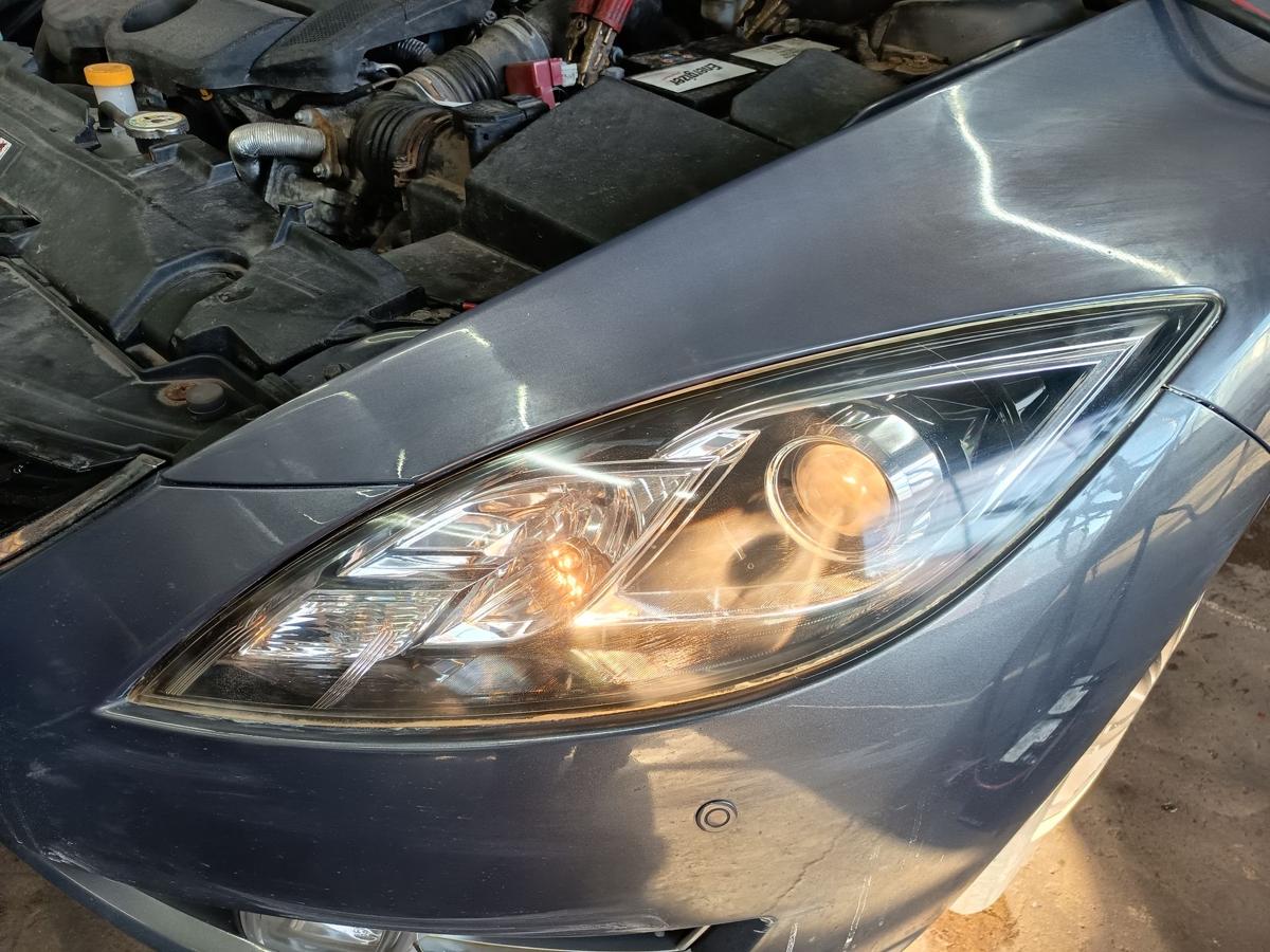 Mazda 6 GH original Scheinwerfer links Halogen Haupt Licht Front Bj 2009