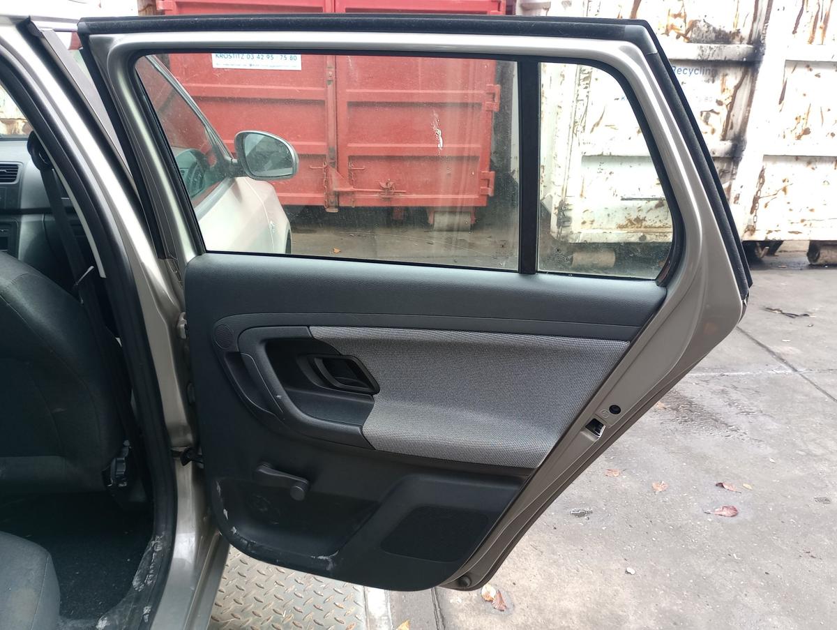 Skoda Fabia II Kombi original Tür hinten rechts (Roh) F8H Beige Bj 2010