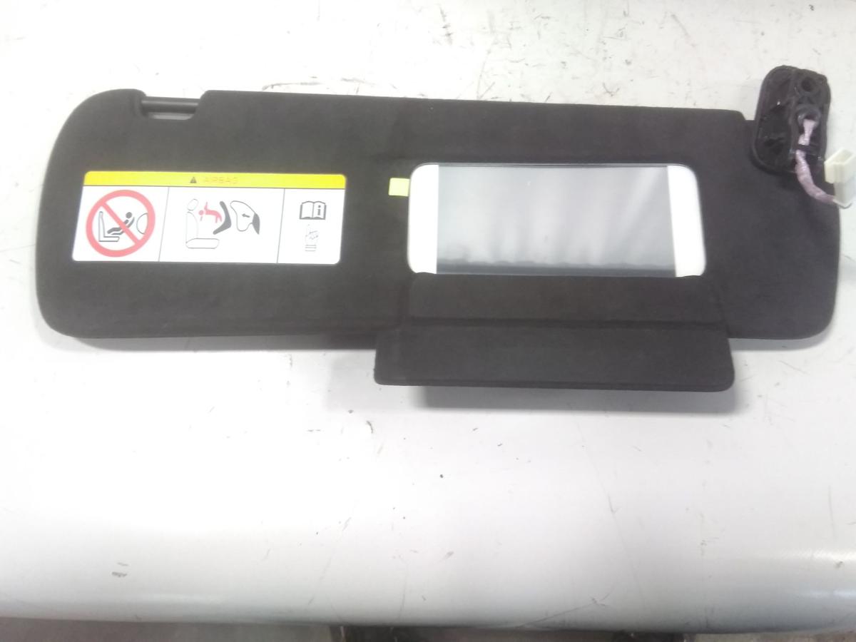 Tesla Model S 2.Facelift original Satz Sonnenblenden Alcantara schwarz Bj.2023