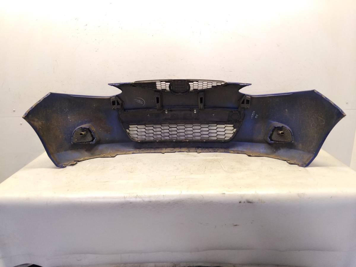 Mazda 2 DE original So&szlig;stange Stossf&auml;nger vorn blaumetallic BJ2009