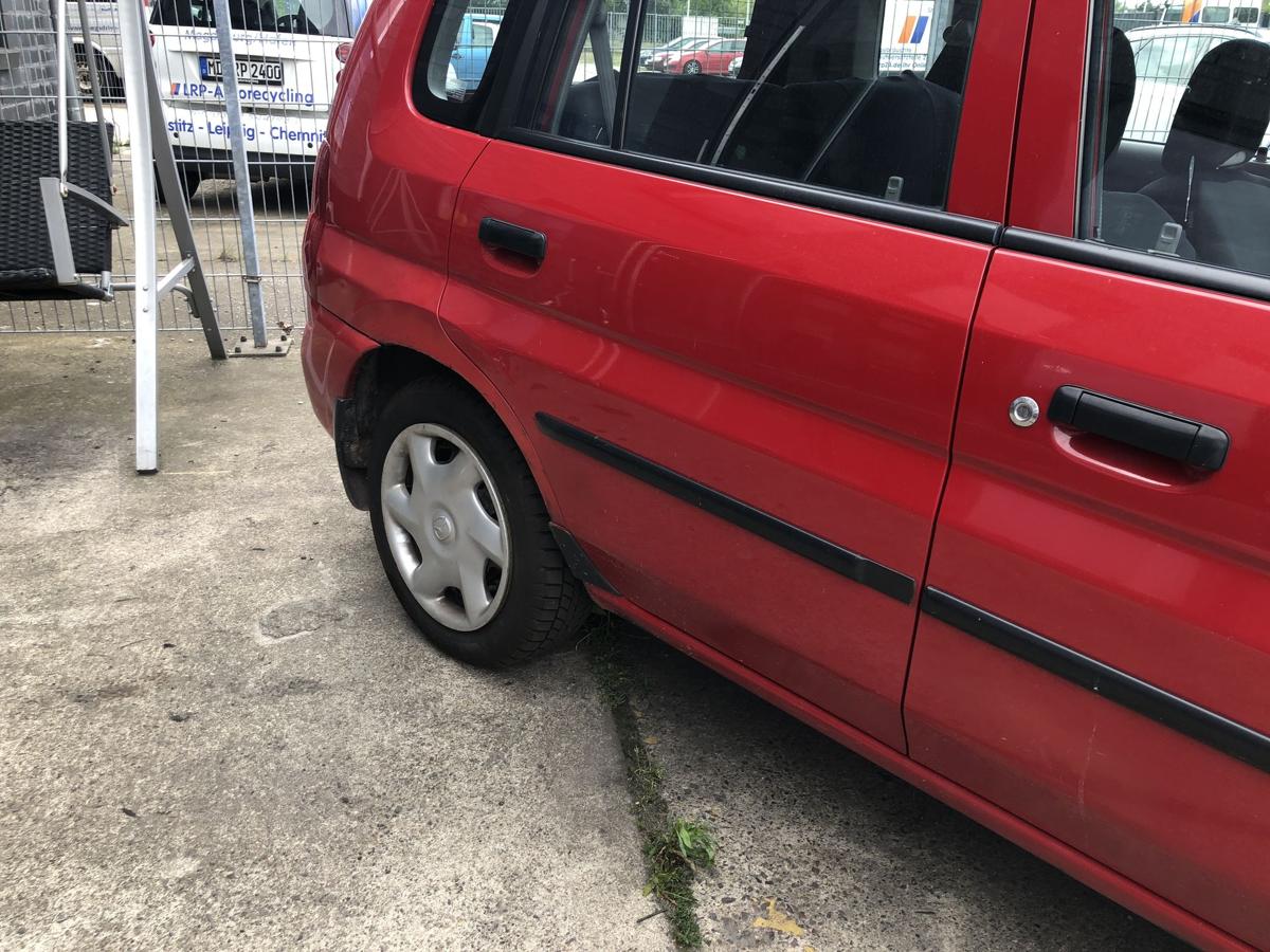 Mazda Demio DW T&uuml;r hinten rechts Fondt&uuml;r im Rohbau rot Autot&uuml;r