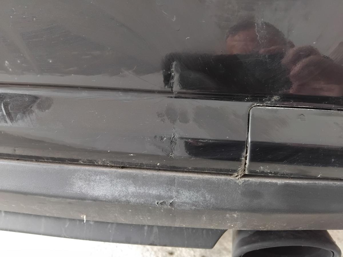 Mercedes E-Klasse Coupe C207 orig.Stossfänger Stoßstange hinten PDC BJ2009 197 obsidianschwarzmetallic