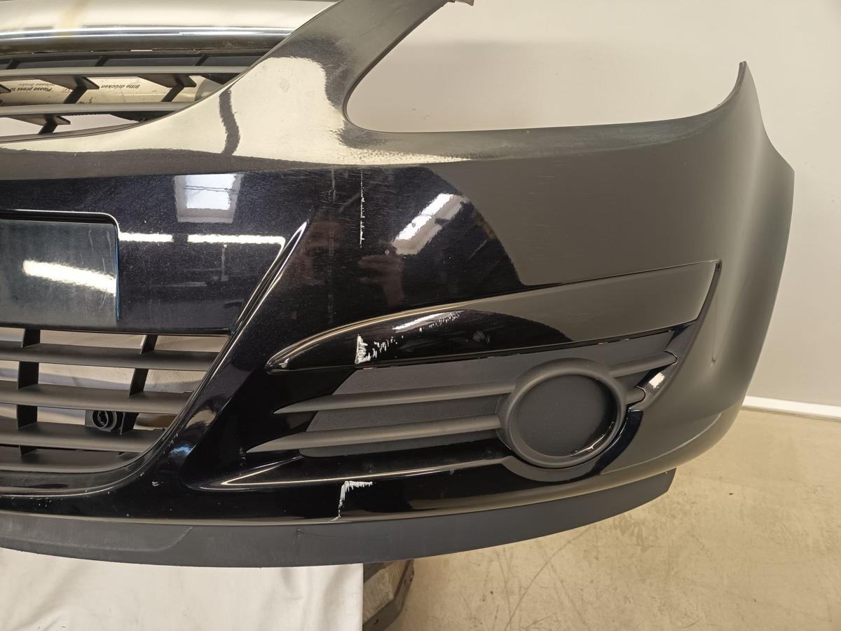 Opel Corsa D orig Stoßstange vorn Stoßfänger Z20R Schwarz Bj 2008