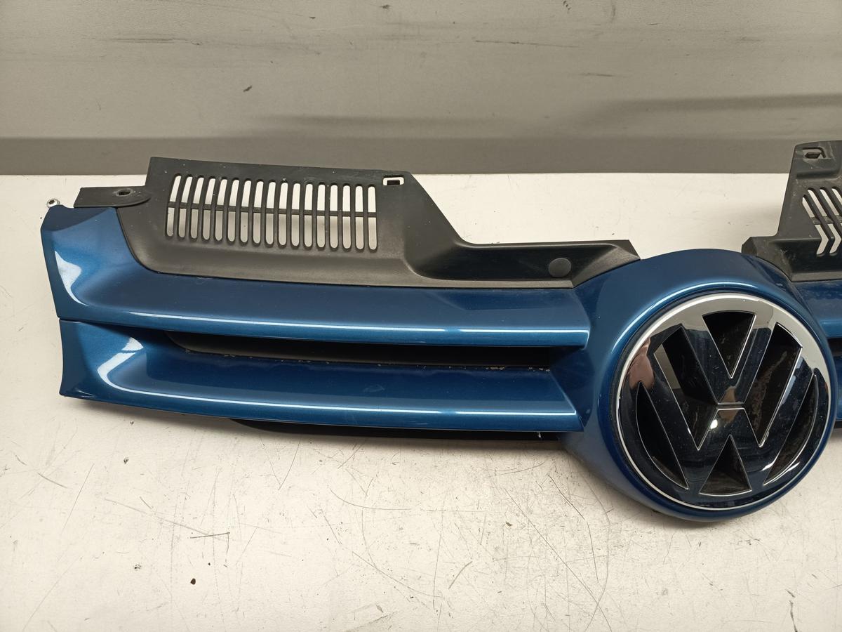 VW Golf V original K&uuml;hlergrill Abdeckung Stange vorn A5K Olympiablau Bj 2007