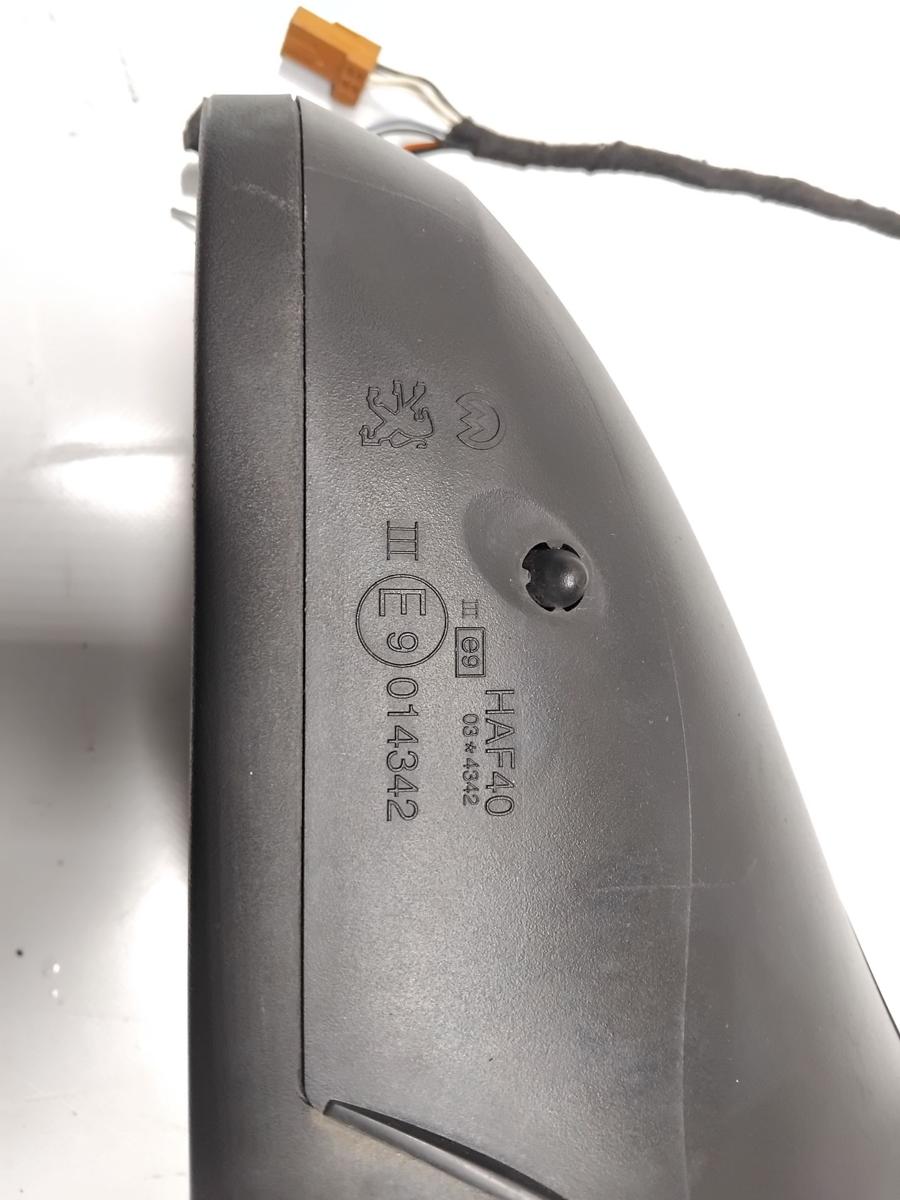 Peugeot 207 CC original Au&szlig;enspiegel rechts blaumetallic KMU blau neysha Bj.2009