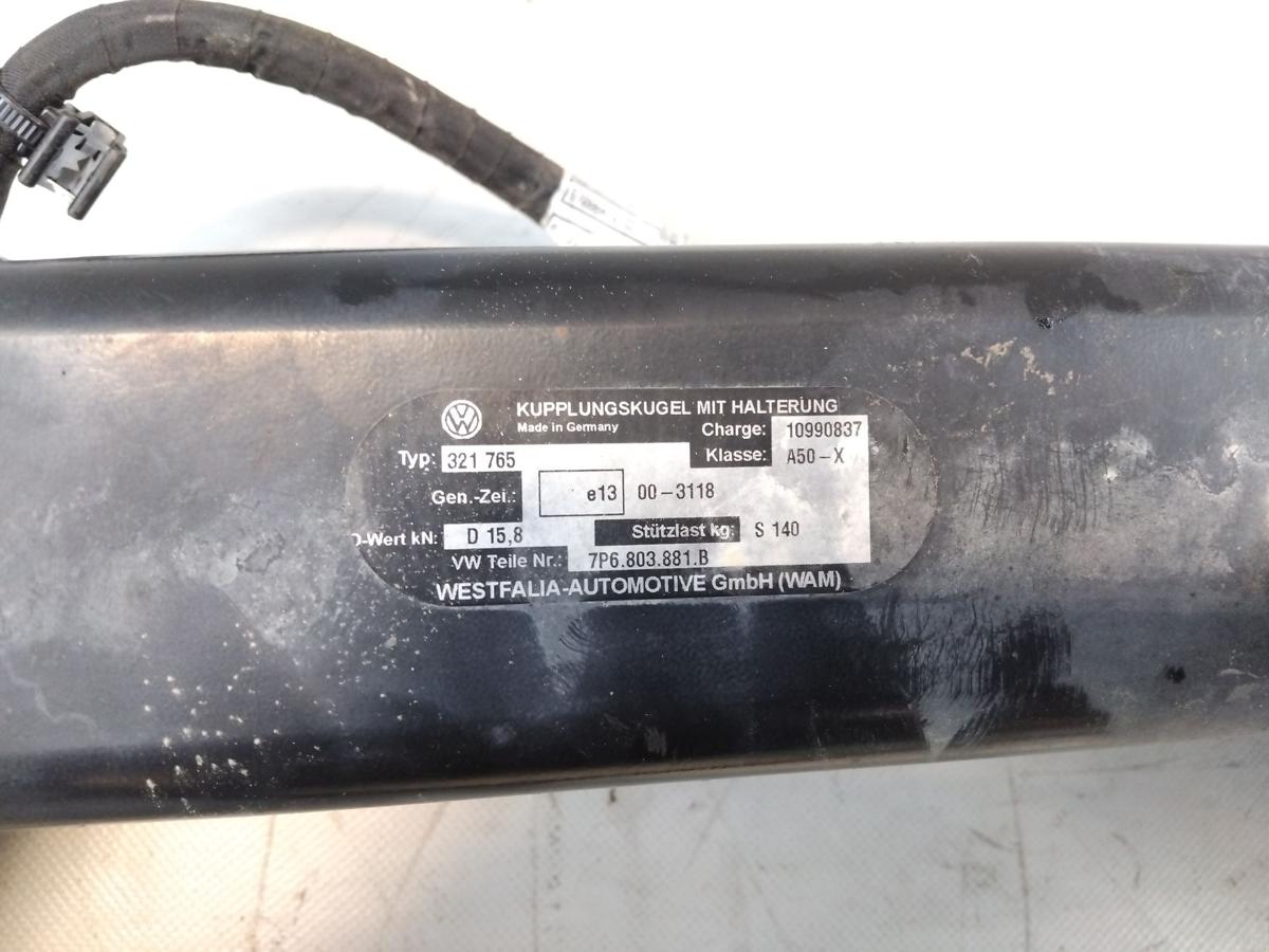 VW Touareg 2 7P original Anhängerkupplung schwenkbar Bj.2013