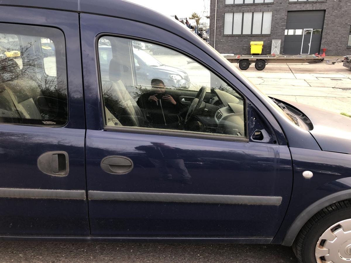 Tür vorn rechts Rohbau Beifahrertür 20Z Royalblau Opel Combo C