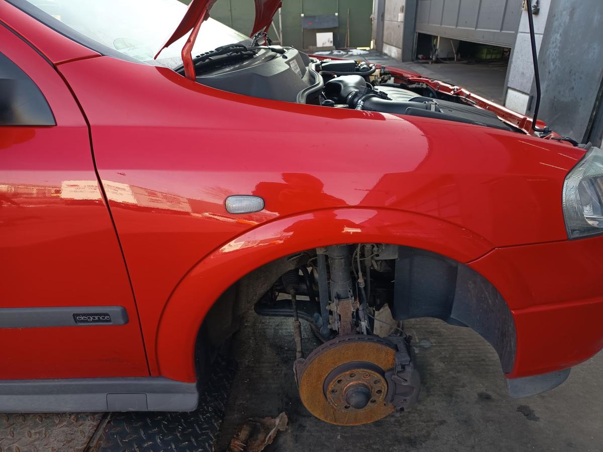 Opel Astra G original Kotfl&uuml;gel rechts Y547 Magmarot Baujahr 1998