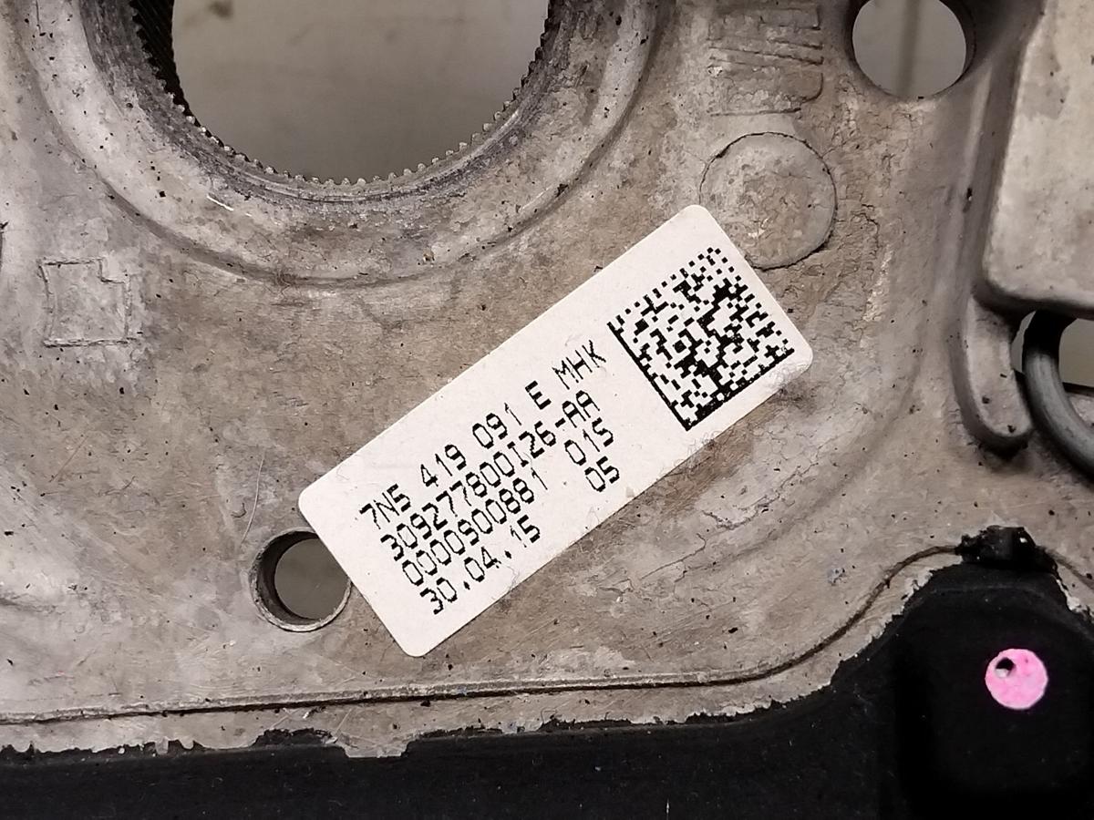 Seat Alhambra 7N original 3-Speichen Lederlenkrad mit Multifunktion Bj.2015