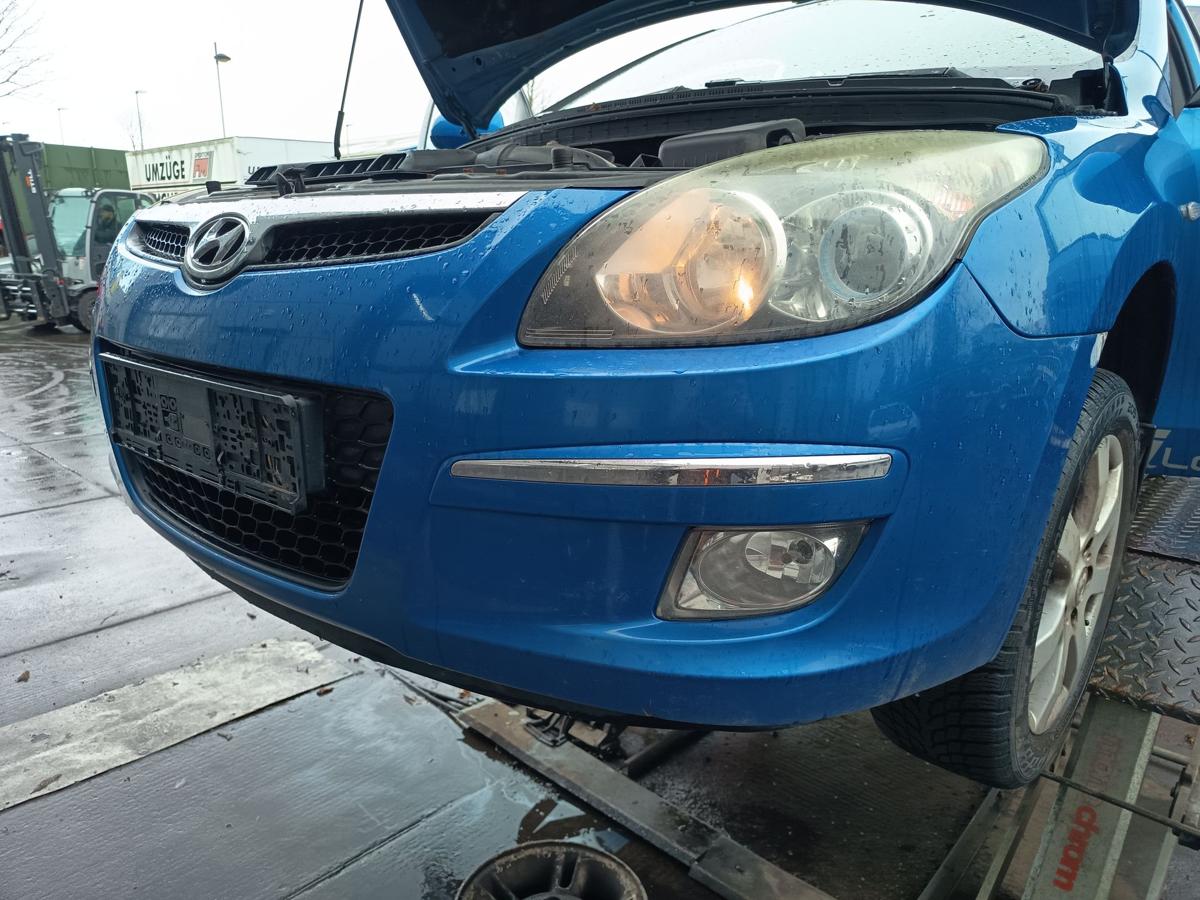 Hyundai i30 FD original Sto&szlig;stange F&auml;nger vorn Front BV Vivid blue Bj 2010