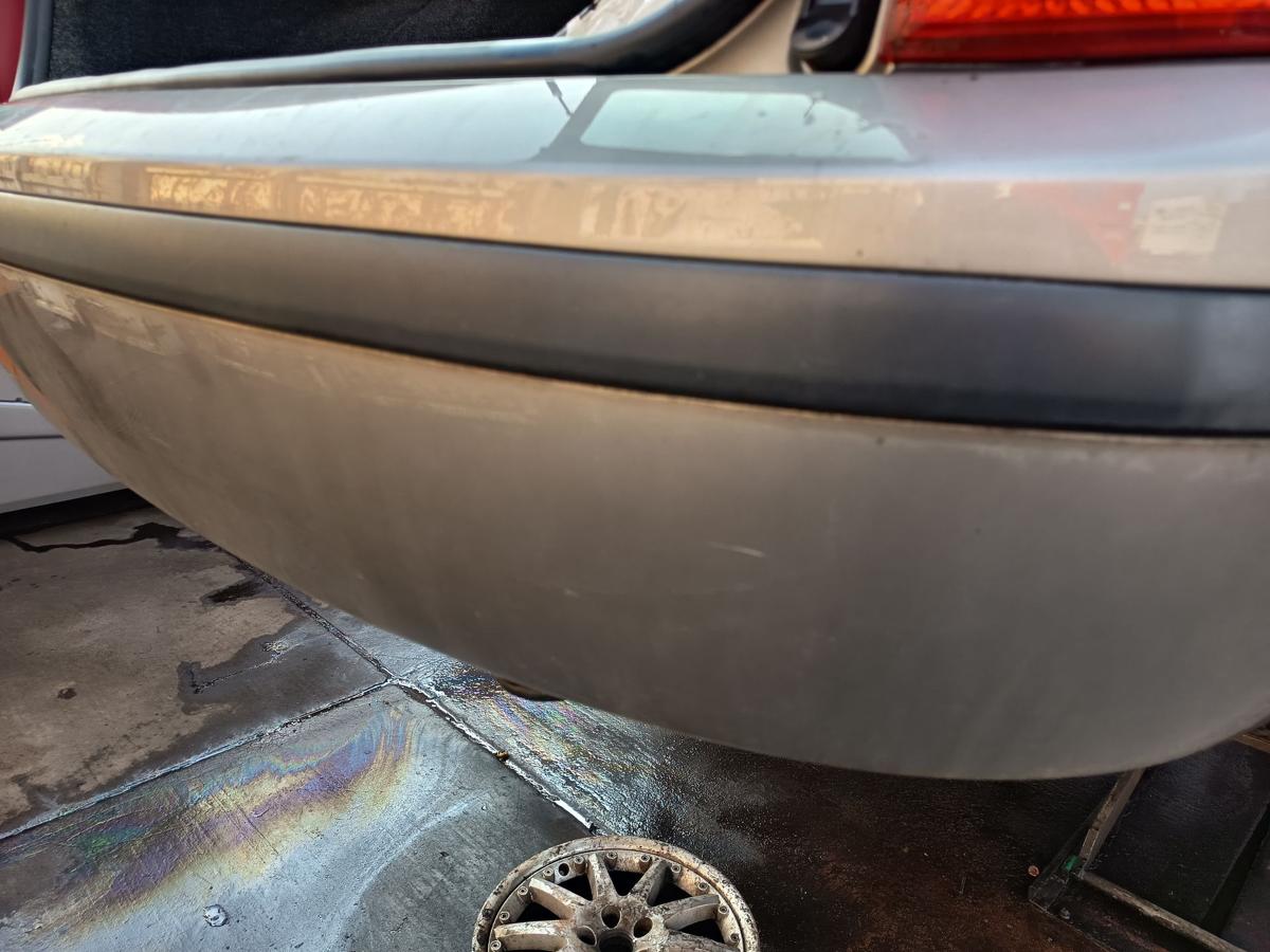 Skoda Fabia 6Y Combi original Sto&szlig;stange F&auml;nger hinten Heck F8H Beige Bj 2007