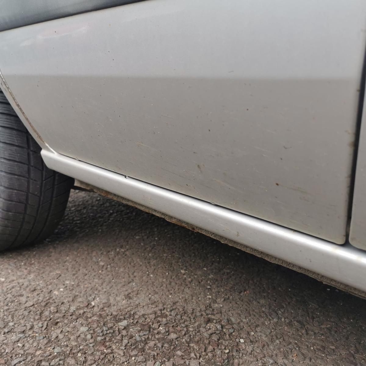 Ford Fusion JU2 Tür Rohbautür Autotür hinten rechts Polar Silber metallic