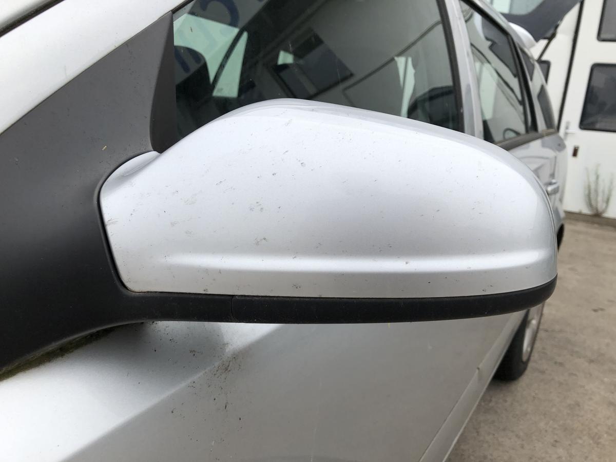 Opel Astra H Au&szlig;enspiegel links Spiegel R&uuml;ckspiegel elektrisch 2AU Starsilber