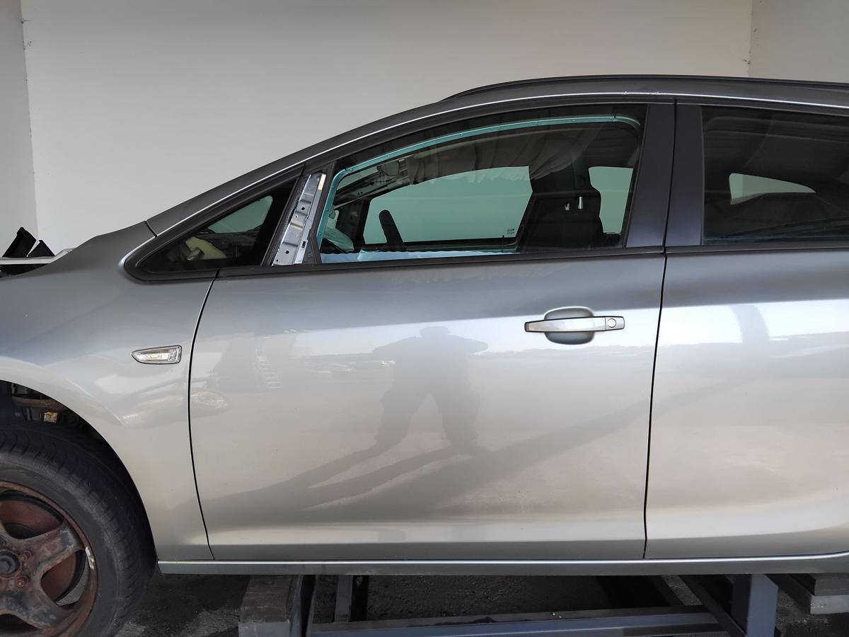 Opel Astra J T&uuml;r vorn links Fahrert&uuml;r Silberseemetallic Z179 5-T&uuml;rer BJ2015