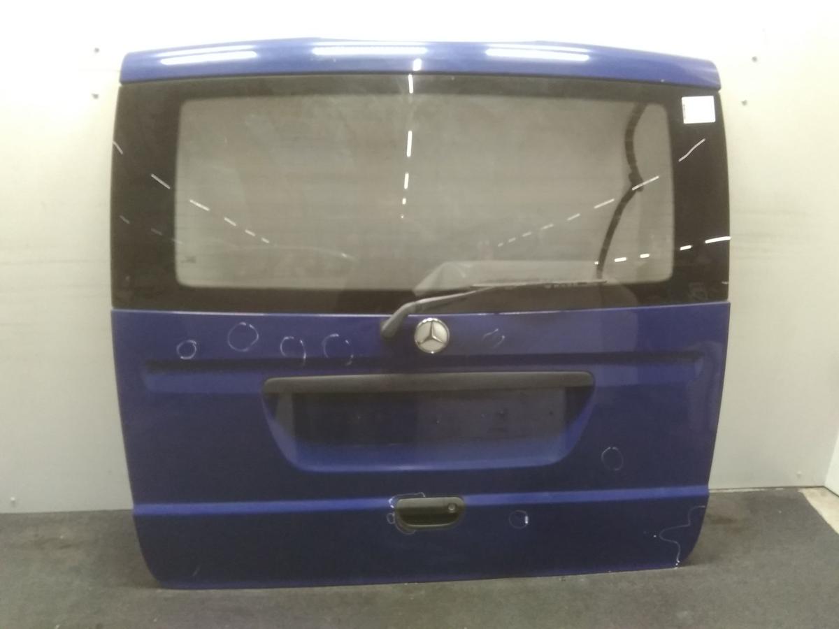 Mercedes Vito 639 original Heckklappe mit Heckscheibe BJ2005 5373 Atlantisblau