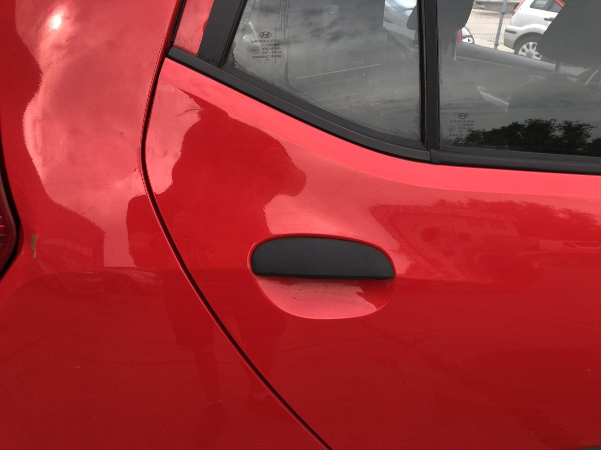 Hyundai i10 PA Tür hinten rechts im Rohbau Fondtür H4 Electric Red