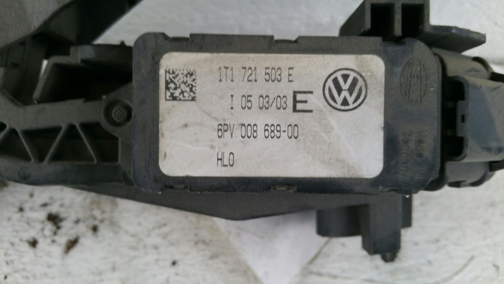 VW Caddy 2K Bj.04 original elektrisches Gaspedal 1T1721503E HELLA