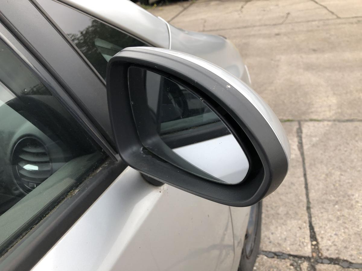 Opel Corsa D Au&szlig;enspiegel rechts Spiegel Seitenspiegel elektr 2AU Starsilber