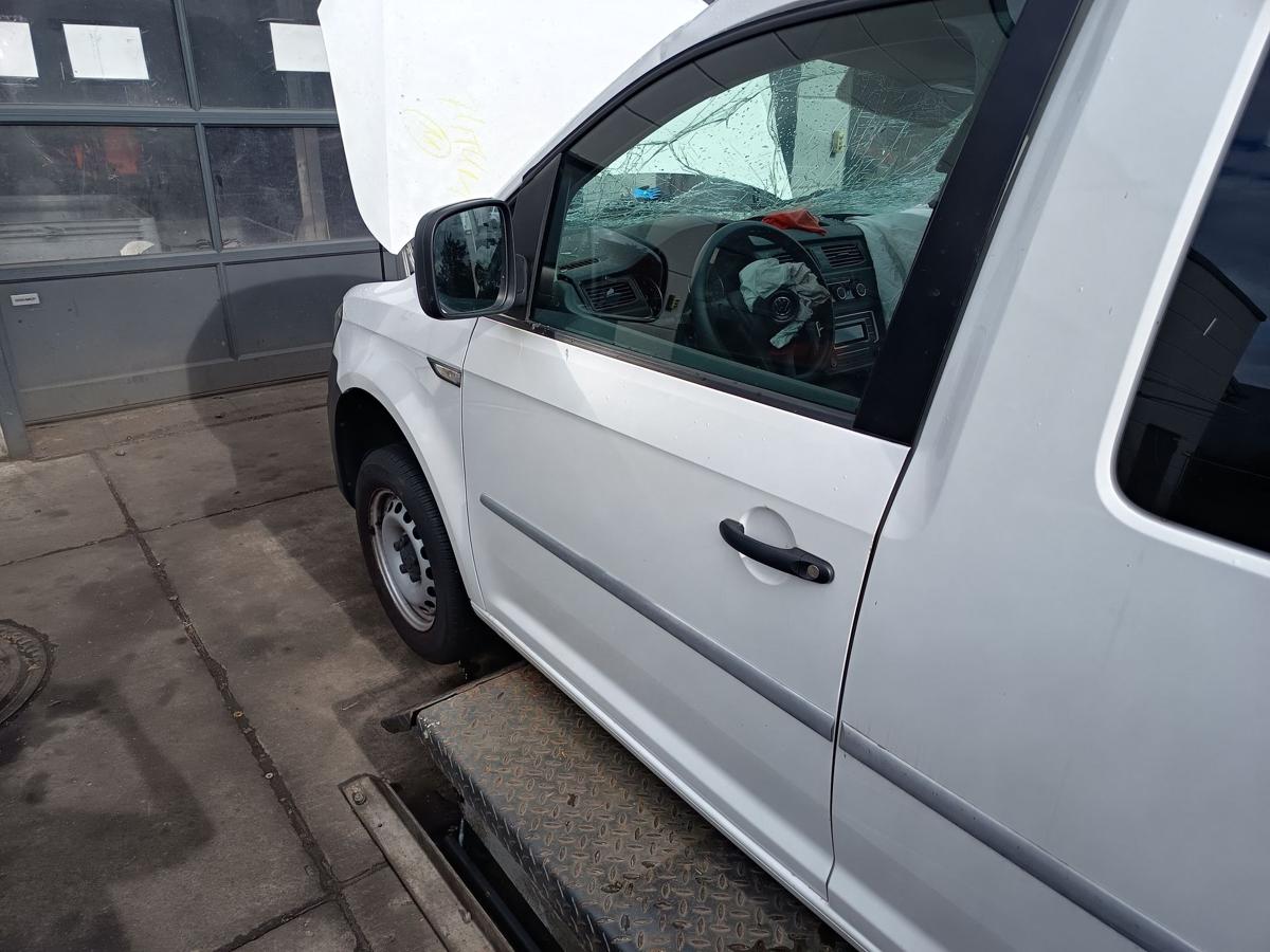 VW Caddy IV SA original T&uuml;r vorn links Fahrer Rohbau B9A Candywei&szlig; Bj 2016