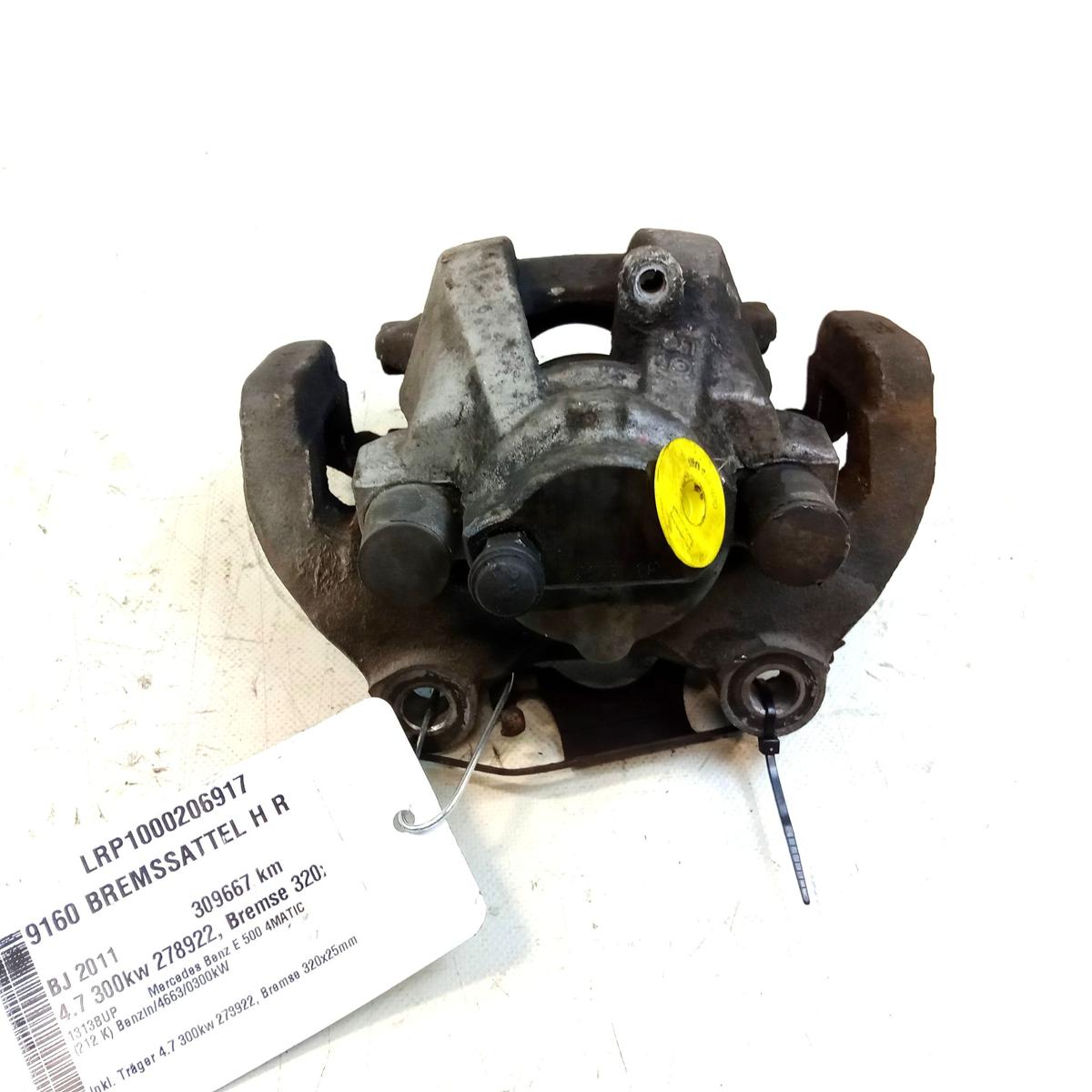 Mercedes Benz E 500 4-Matic S212 original Bremssattel Hinterachse rechts Bj.2011