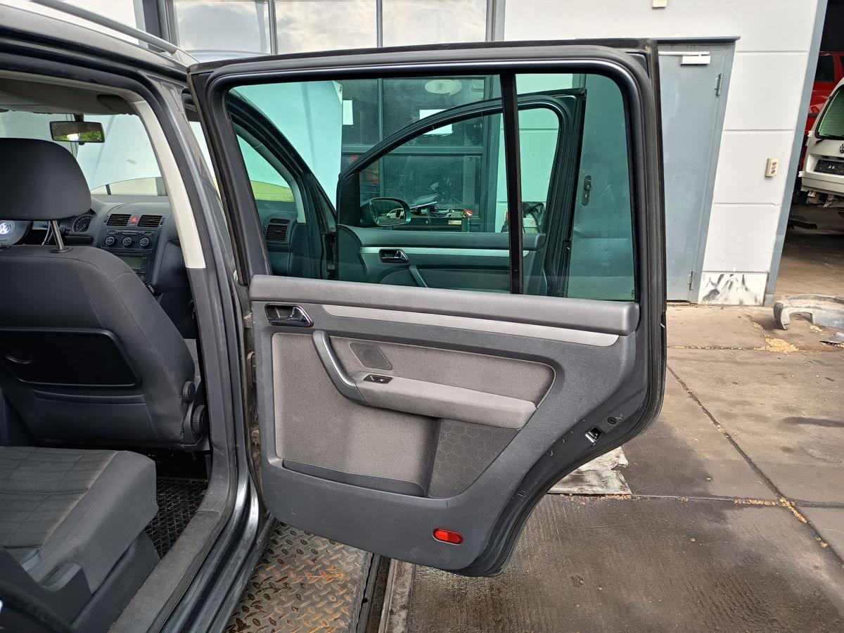 VW Touran 1T original Tür hinten rechts Fond D7X Platingrau Bj 2006