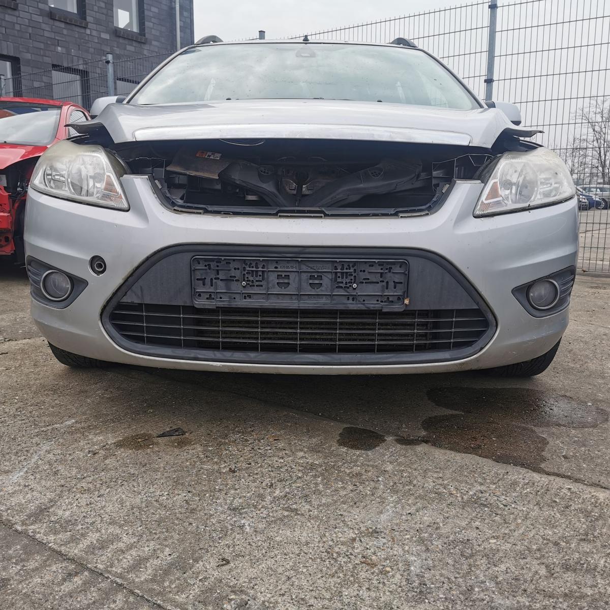 Ford Focus DA3 Stossf&auml;nger Stossstange Bumper vorn Polar Silber ab 2008 TEXT