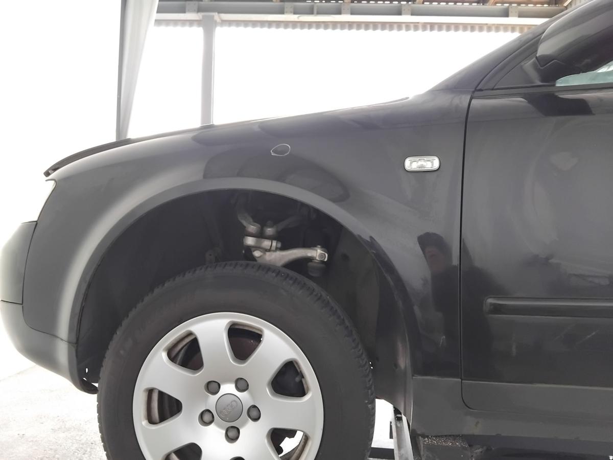 Audi A4 8E B6 original Kotflügel vorn links LZ9W ebonyschwarzmetallic BJ2002