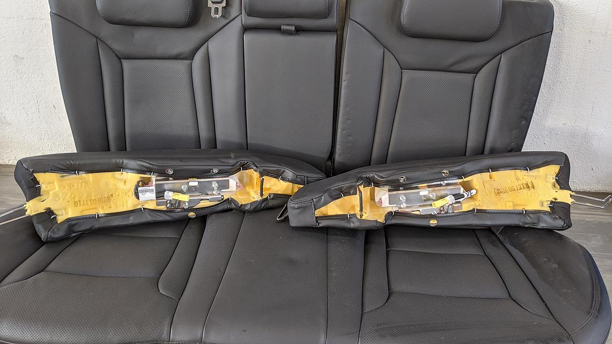 Hyundai i40 CW R&uuml;cksitz Sitzbank hinten Leder Heizung ohne Test