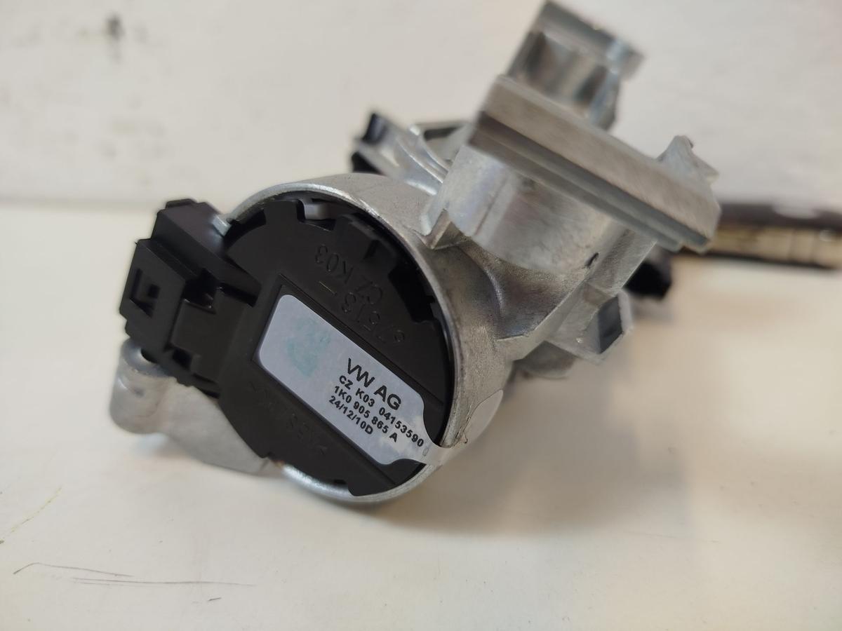 VW Golf V 5 1K Z&uuml;ndschloss Lenkschloss 2 Schl&uuml;ssel Schliesszylinder Z&uuml;ndung