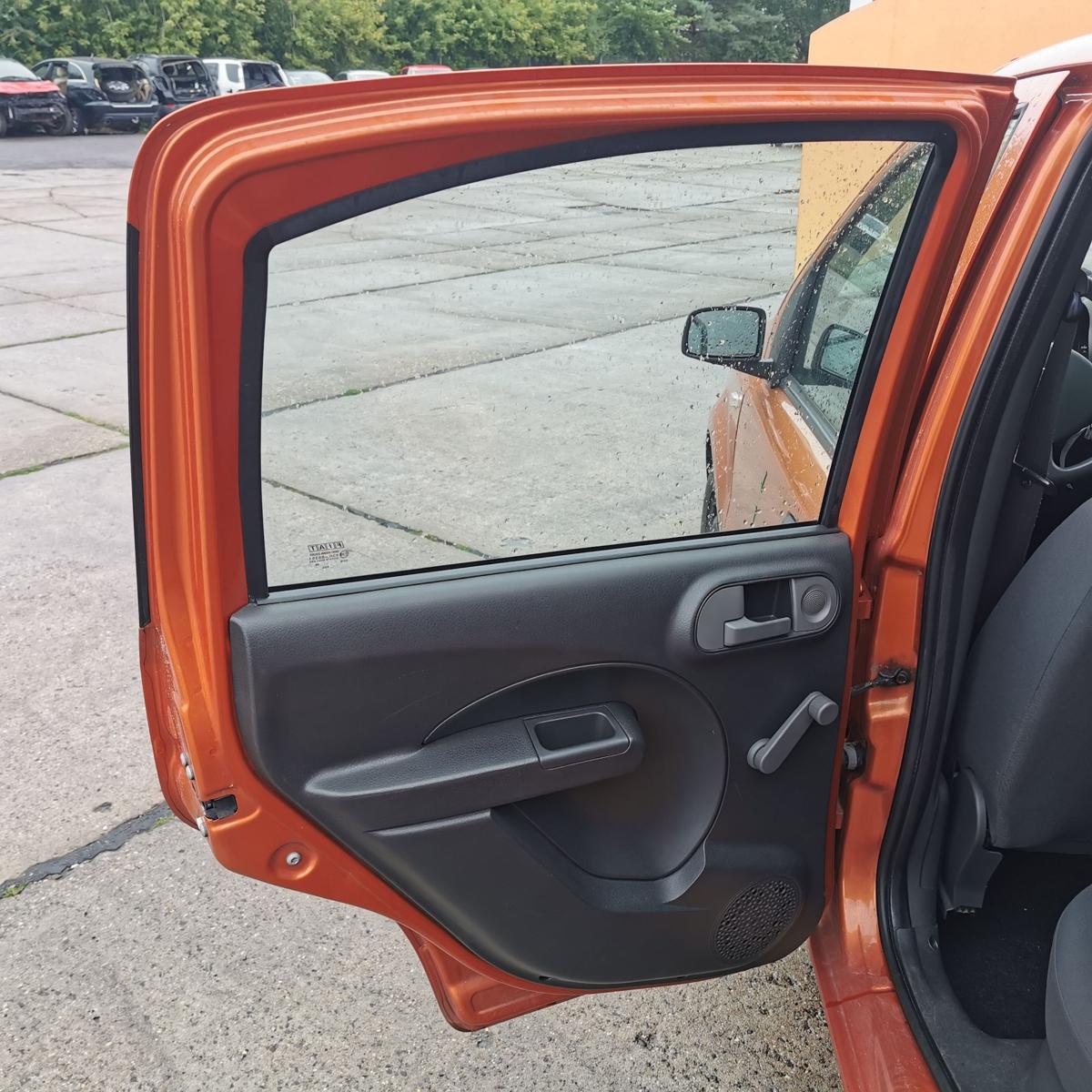 Fiat Panda 169 Tür Autotür Rohbautür hinten links 505 Arancio New Batik Rohbau