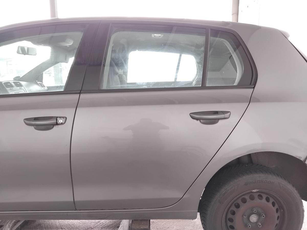VW Golf 6 Flie&szlig;heck T&uuml;r hinten links LA7T unitedgrey BJ2009