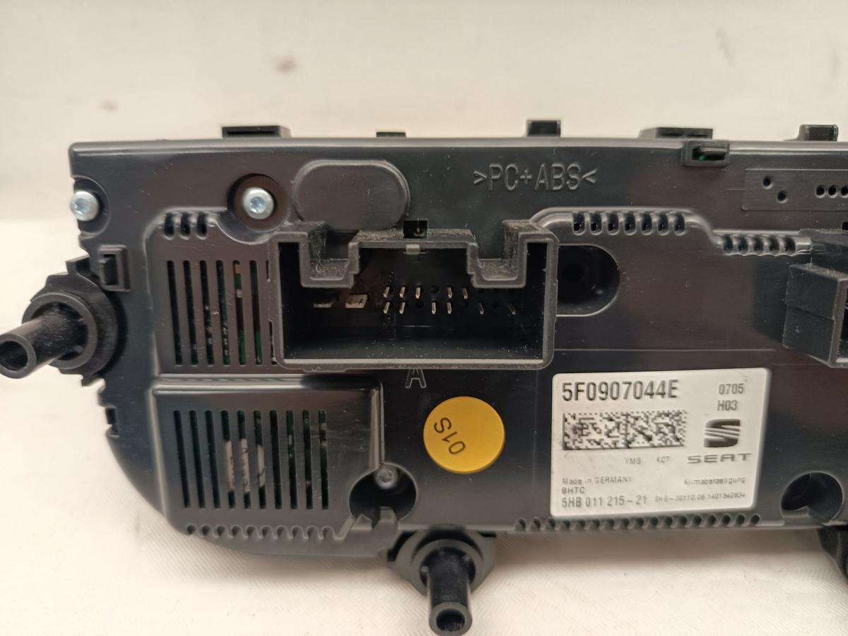 Seat Leon 5F original Heizungsbet&auml;tigung Klimaautomatik 5F0907044E Bj 2014