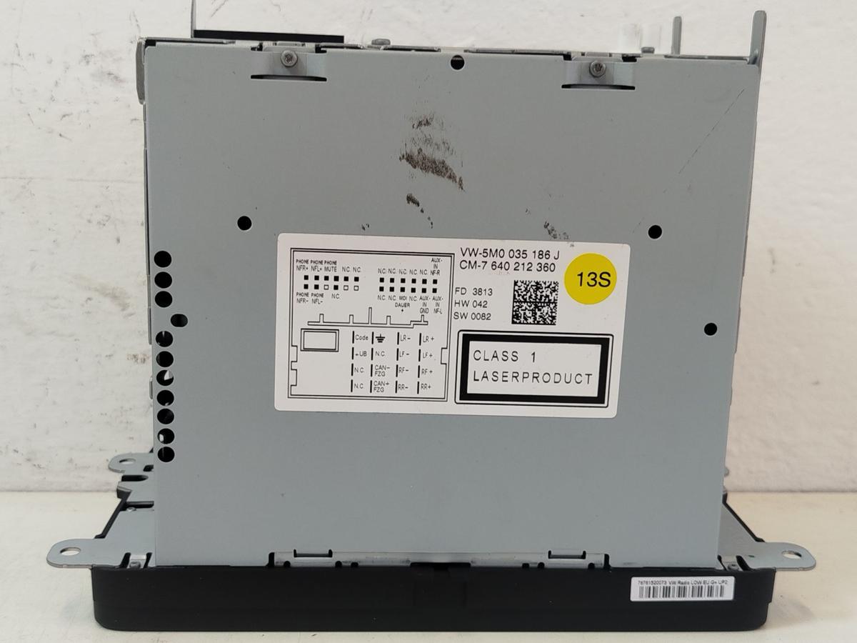 VW Polo 6R Radio Autoradio RCD310 Radioeinheit kein Code vorhanden