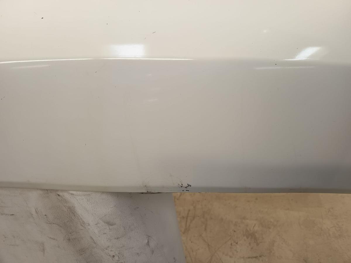 Skoda Roomster Praktik 5J orig Stoßstange Stoßfänger hinten LF9E-weiss Bj 2007