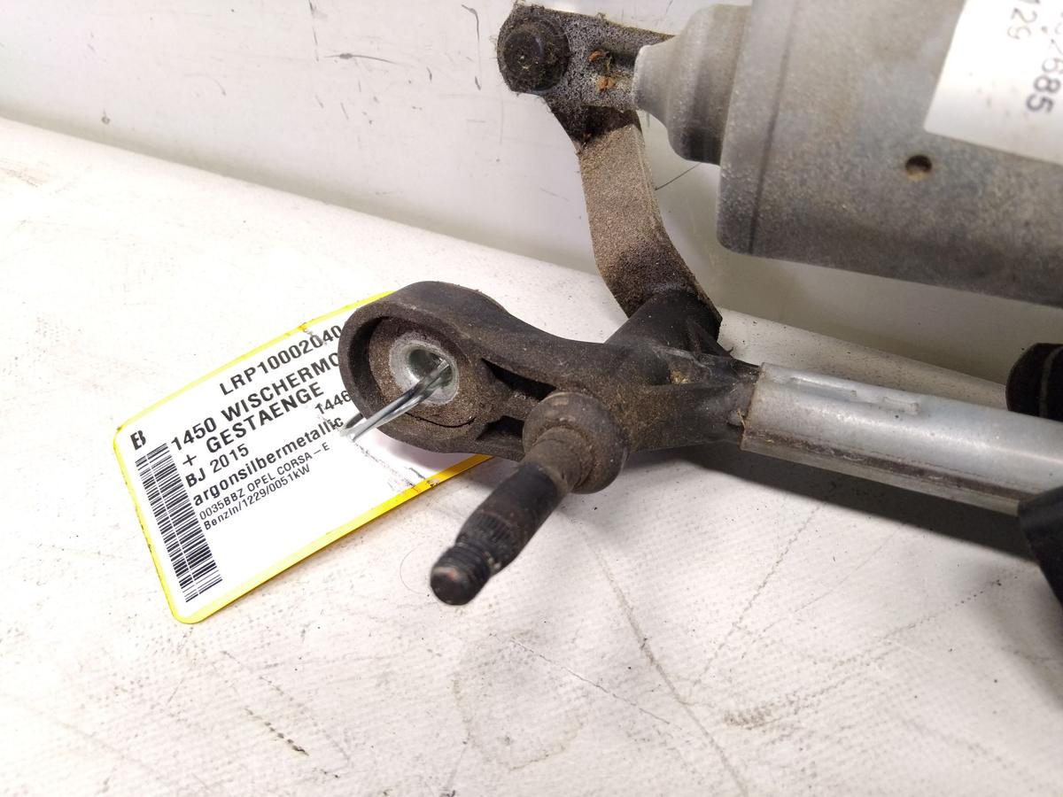 Opel Corsa E original Wischermotor vorn mit Wischergest&auml;nge Bj.2015