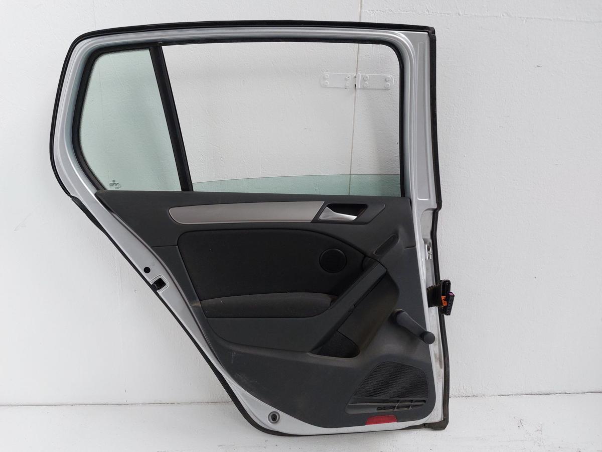 VW Golf VI 6 1K Tür Autotür Fondtür hinten links LA7W Reflexsilber