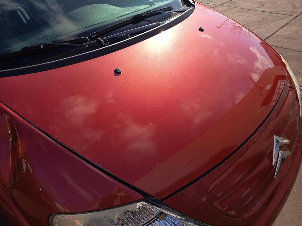 Citroen C3 original Motorhaube Klappe Deckel vorn Front EKQ Luziferrot Bj 2007