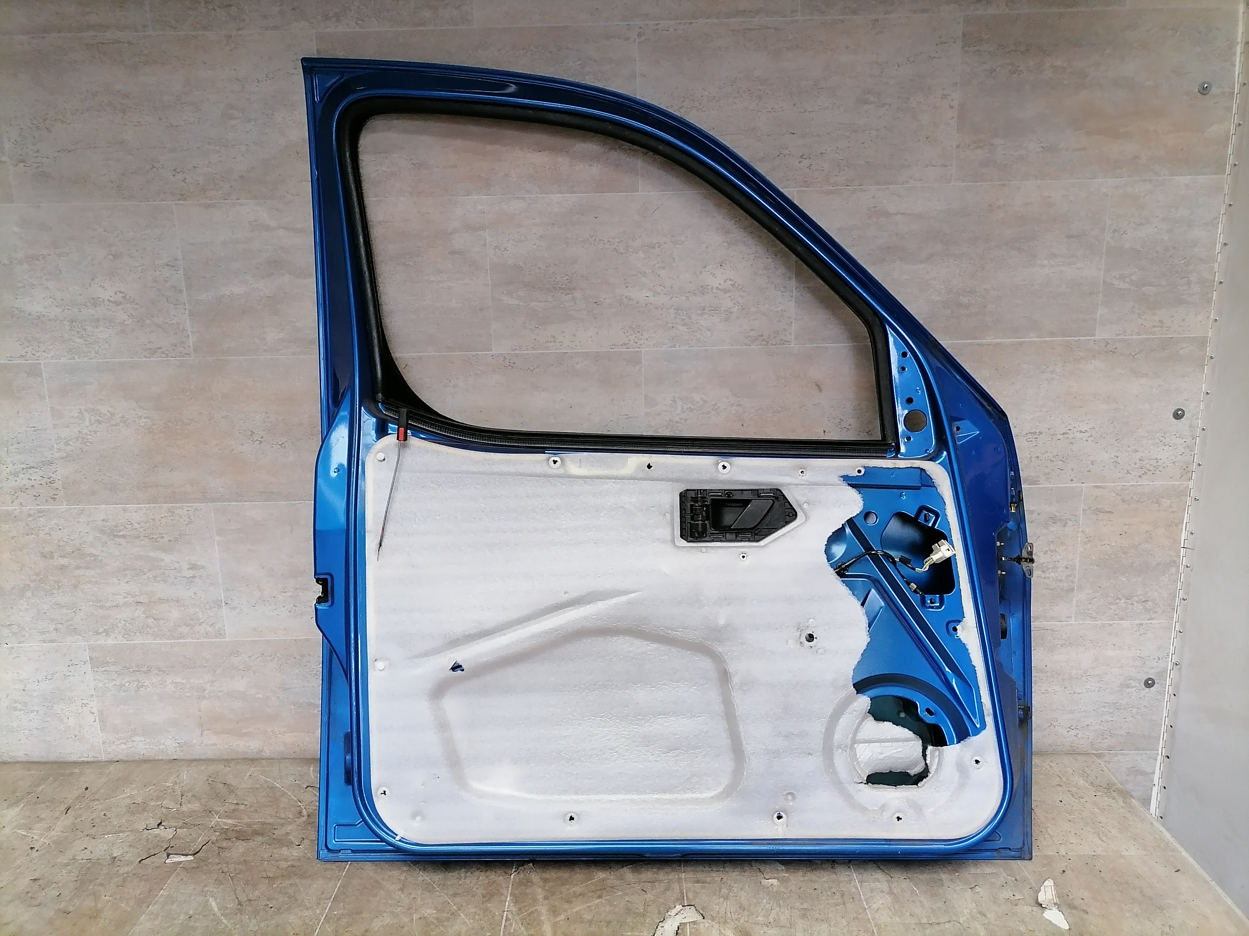 Citroen Berlingo 05-09 Tür vorn links Fahrertür Blau