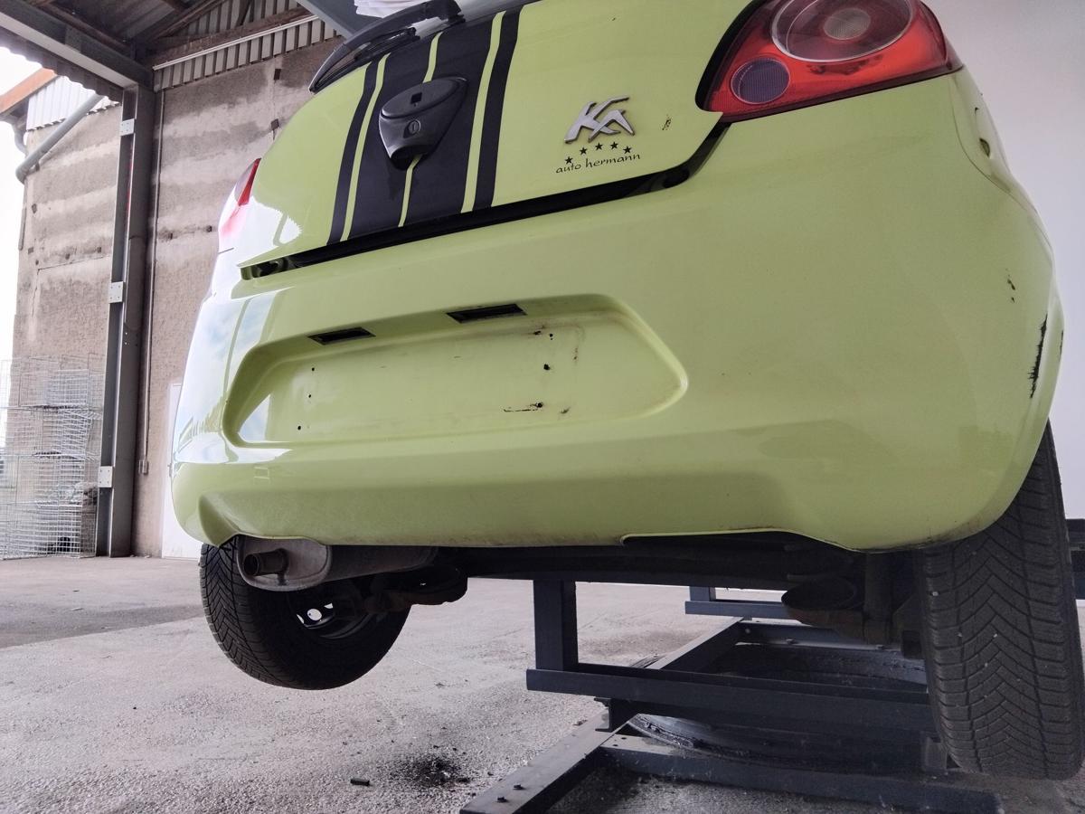 Ford Ka 2 RU8 original Stoßstange Stossfänger hinten gelb Jump BJ2011