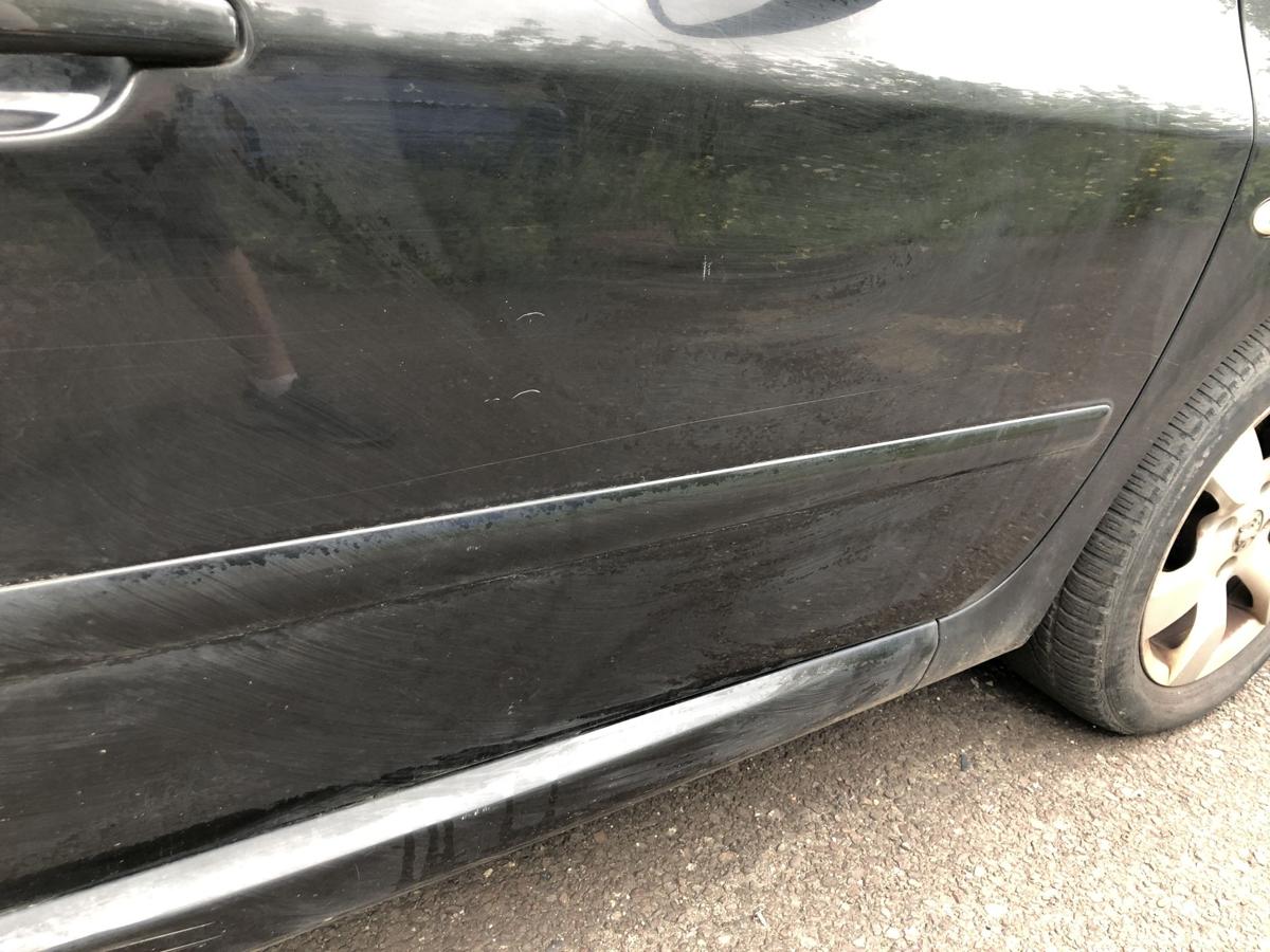 Peugeot 307 SW 3E 3H T&uuml;r vorn rechts Beifahrert&uuml;r Rohbau Rost Falz EXL schwarz