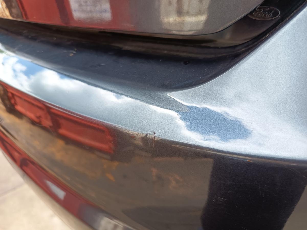 Ford Focus DA3 original Sto&szlig;stange F&auml;nger hinten Heck Indianapolisblau Bj 2009