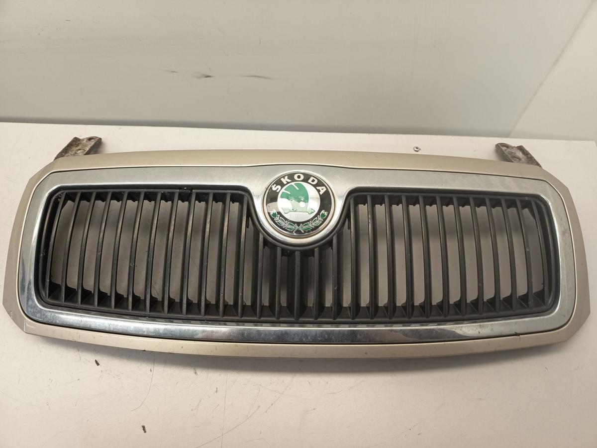 Skoda Fabia 6Y original K&uuml;hlergrill LF8F Saharabeige Baujahr 2006