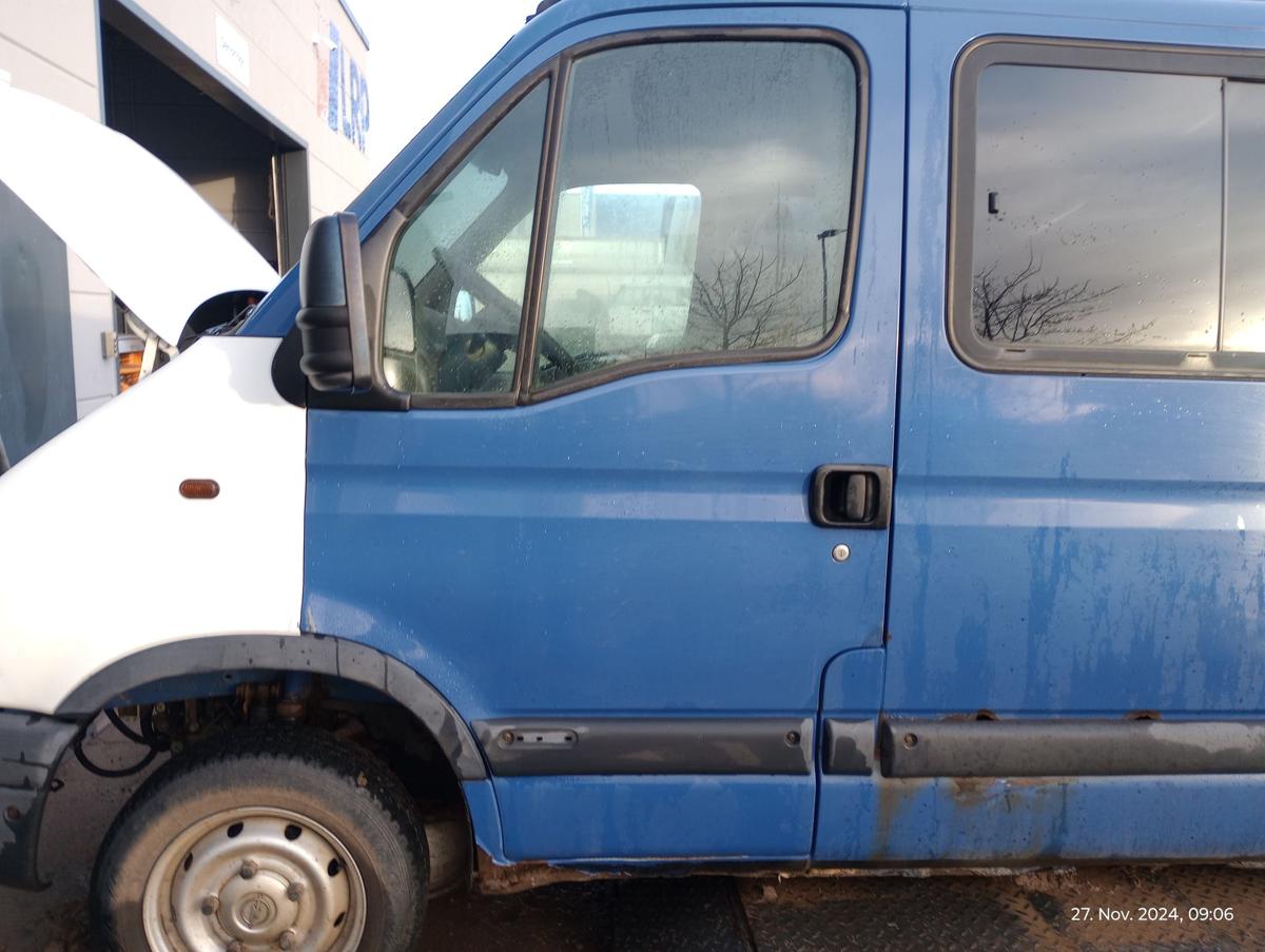 Opel Movano A orig Tür vorn links Fahrertür OV489 Tintenblau Bj 1999