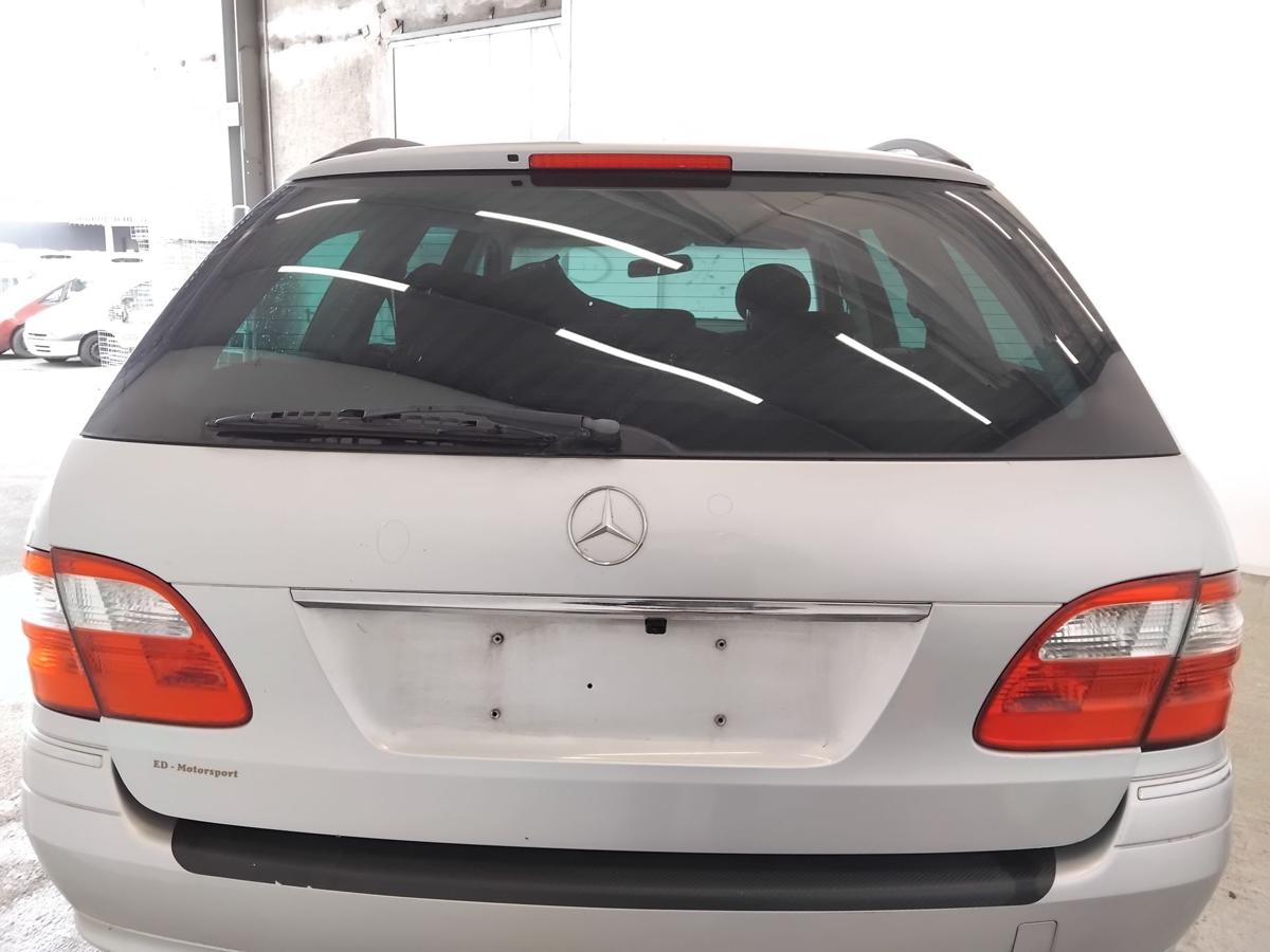 Mercedes E-Klasse Kombi S211 Heckklappe C744 brillantsilber inkl. Scheibe BJ2004